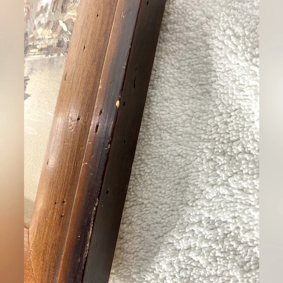 Vintage Korn Hand Painted Landscape Framed Painting Wall Art - Picture 6 of 12